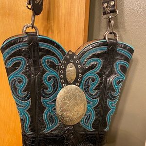Western handmade purse